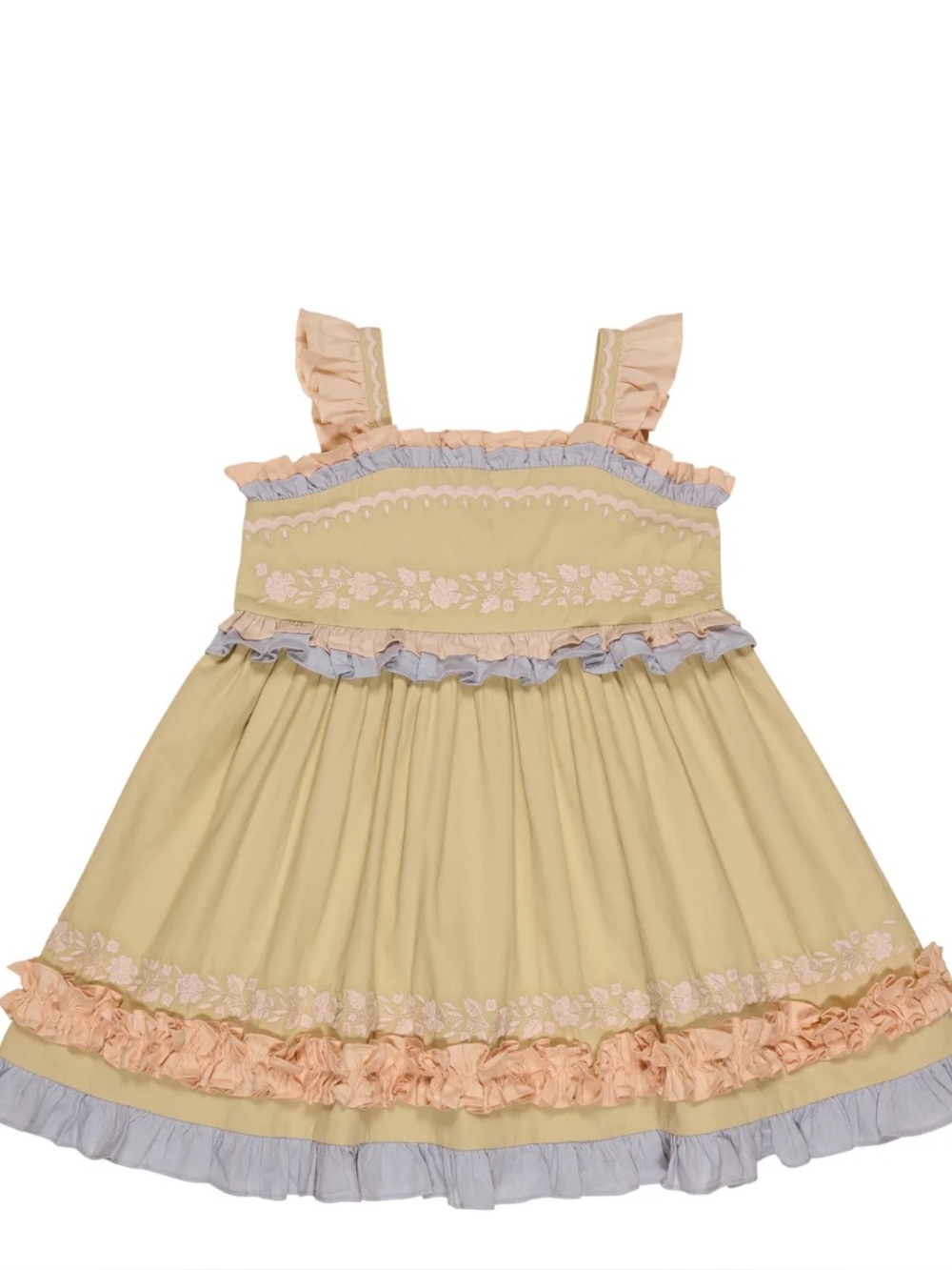 NWT Apolina Lucinda Sundress - Cloud Embroidered Floral